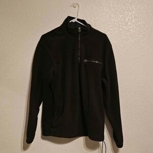 Izod Men's Green Zip-Up Sweater